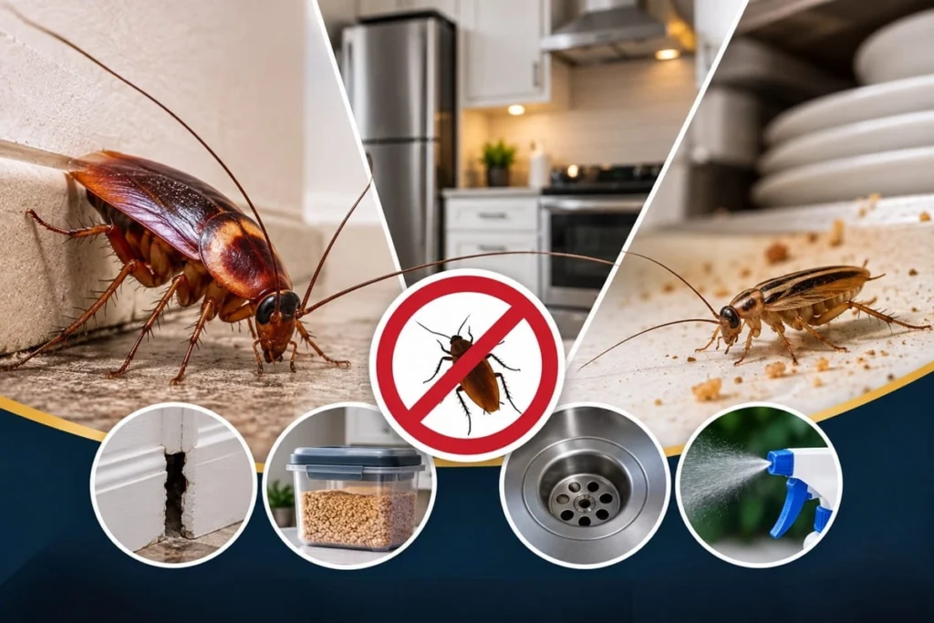 American and German cockroaches